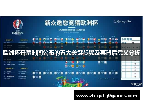 欧洲杯开幕时间公布的五大关键步骤及其背后意义分析 欧洲杯开幕时间公布的五大关键步骤及其背后意义分析